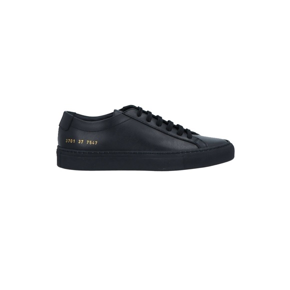 Woman by Common Projects Original Achilles Low Sneaker US 7 Black - Picture 4 of 4